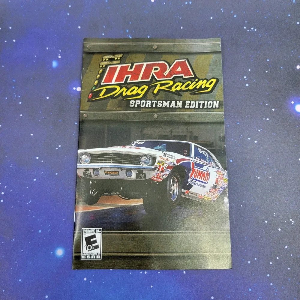 IHRA Drag Racing Sportsman Edition Sony PlayStation 2 PS2 Bethesda CIB Complete